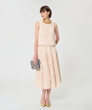 VY5GD01750 TARA JARMON(タラ ジャーモン) TJボーダーコットンバッグ ネイビーブルー