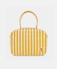 VY5GD02910 TARA JARMON(タラ ジャーモン) ストライプコットンバッグ イエロー