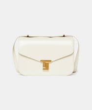 VY5GX01730 TARA JARMON(タラ ジャーモン) TJ レザーバッグ アイボリー