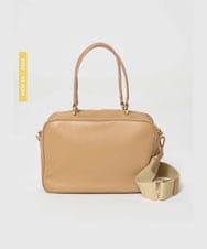 VY5YD05100 TARA JARMON(タラ ジャーモン) ナッパレザーバッグ ハニーベージュ
