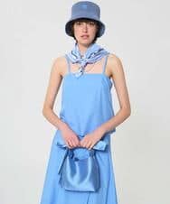 VY7GD01260 TARA JARMON(タラ ジャーモン) コットンクロシェバケットハット スカイブルー