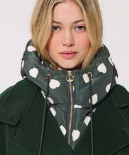 VYYAD03190 TARA JARMON(タラ ジャーモン) ポルカハートダウンバラクラバ カーキ