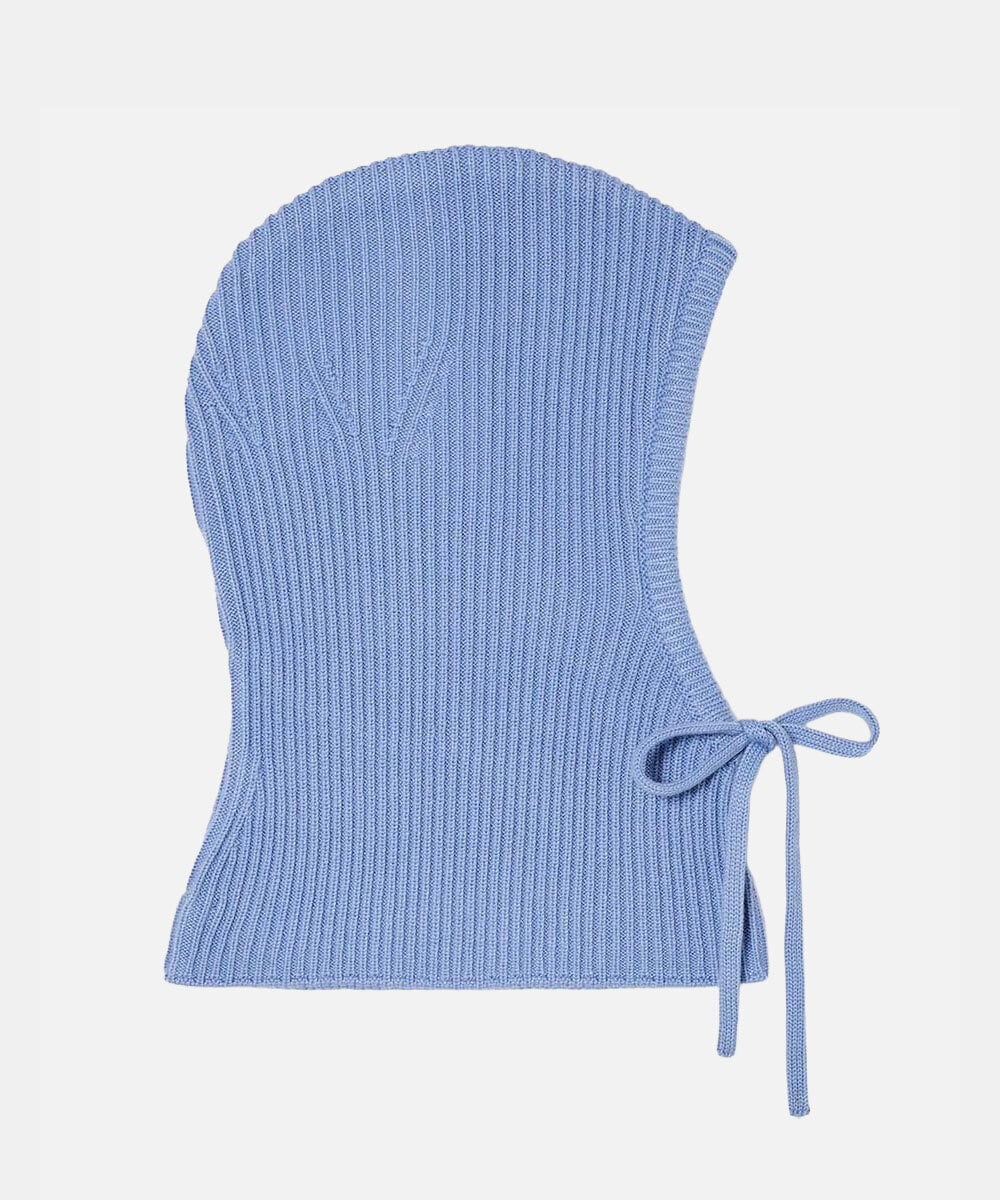 VYYAD04240 TARA JARMON(タラ ジャーモン) ミックスウールコンパクトバラクラバ ライトブルー