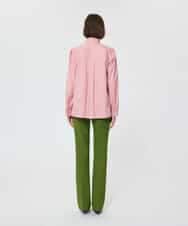 VZBAD13330 TARA JARMON(タラ ジャーモン) ポプリンブラウス ピンク