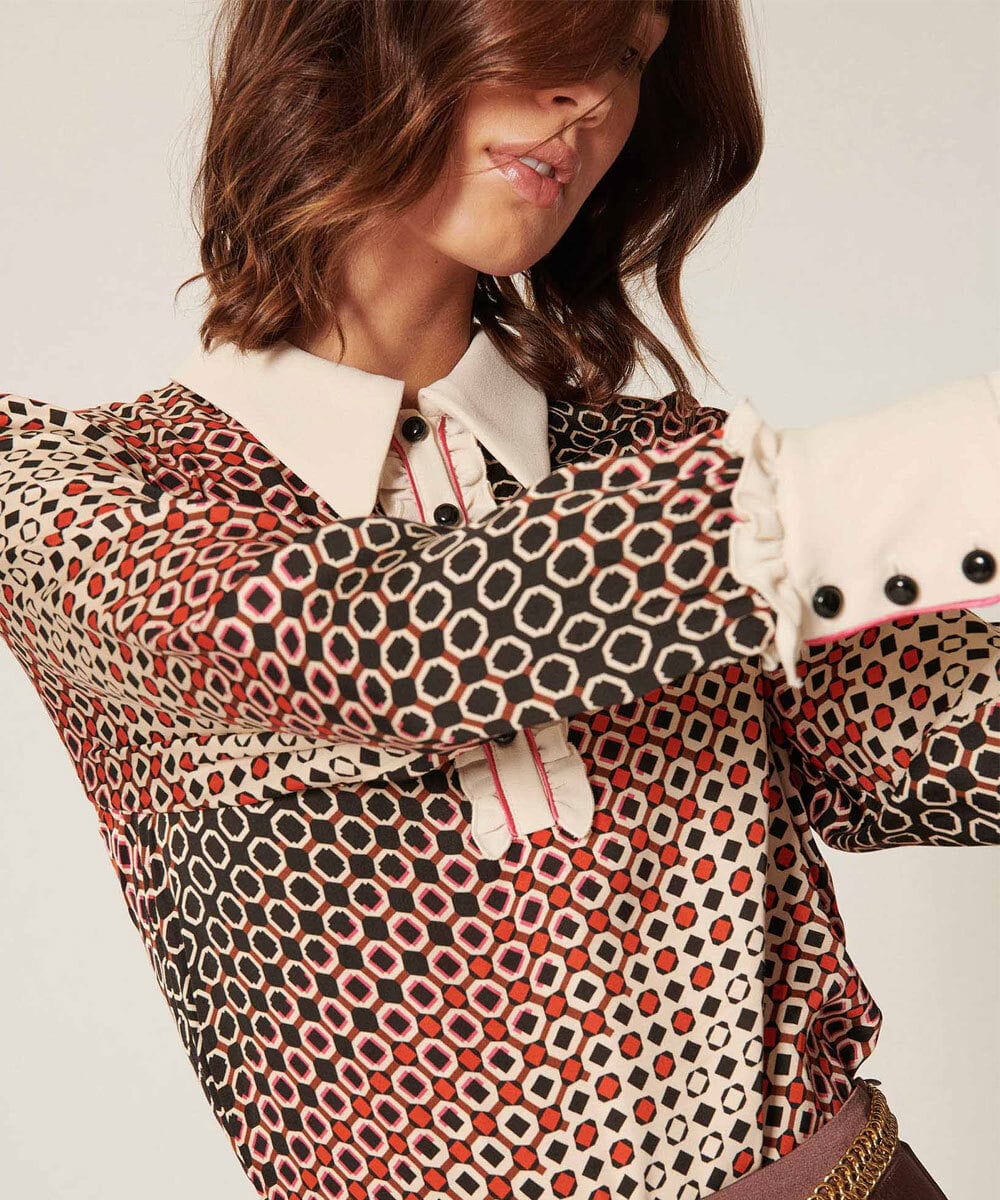 Tara jarmon タラジャーモン♡新品タグ付き ストライプシャツ ブラウス 