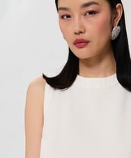 VZBGA24290 TARA JARMON(タラ ジャーモン) サマーデニムブラウス エクリュ