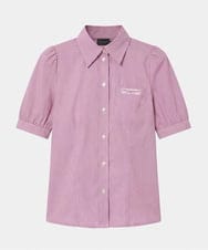 VZBGD04330 TARA JARMON(タラ ジャーモン) スレッドポプリンブラウス レッド