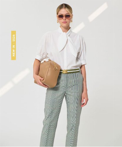 VZBGD14340  リブコットンブラウス