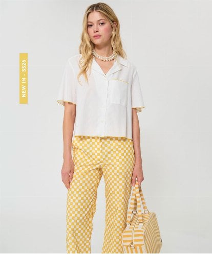 VZBGD15320  リブコットンシャツ