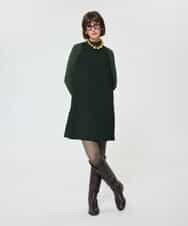 VZEAD08480 TARA JARMON(タラ ジャーモン) フランネルドレス カーキ