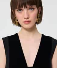 VZEAD20610 TARA JARMON(タラ ジャーモン) ヘビークレープドレス ブラック