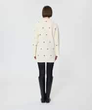 VZEAD27600 TARA JARMON(タラ ジャーモン) メリノウールニットドレス エクリュ