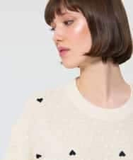 VZEAD27600 TARA JARMON(タラ ジャーモン) メリノウールニットドレス エクリュ