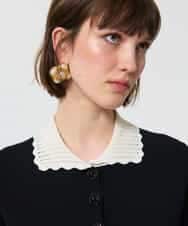 VZEAD29470 TARA JARMON(タラ ジャーモン) ヘビーヴィスコースニットドレス ブラック