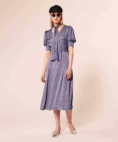 VZEAX14520 TARA JARMON Halo dots dress