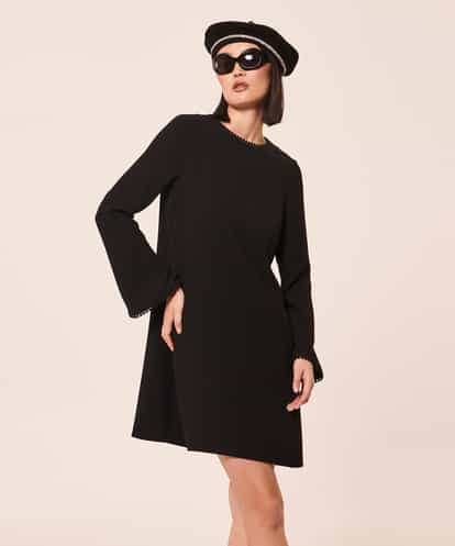 VZEAX25400 TARA JARMON Crepe dress