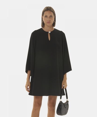 VZEAX30440 TARA JARMON Crepe dress