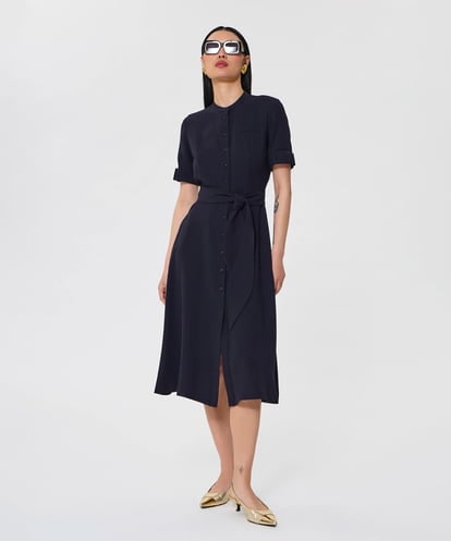 VZEGA16460 TARA JARMON クレープロングドレス