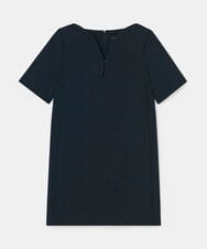 VZEGA36490 TARA JARMON(タラ ジャーモン) ダブルクロスドレス ミッドナイトブルー