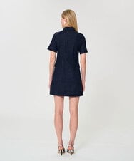 VZEGD03510 TARA JARMON(タラ ジャーモン) デニムドレス ネイビー