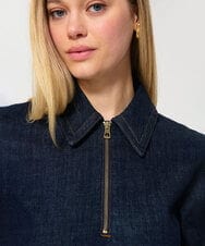 VZEGD04500 TARA JARMON(タラ ジャーモン) デニムドレス ネイビー