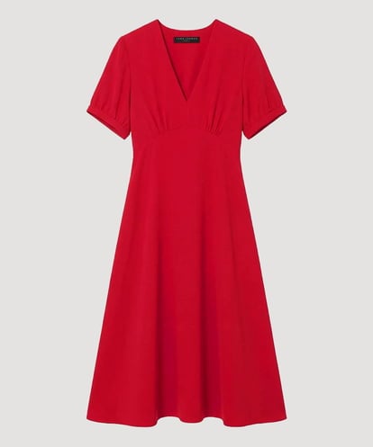 VZEGD06500 TARA JARMON クレープドレス