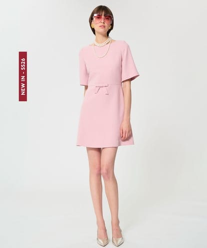 VZEGD09450 TARA JARMON クレープドレス