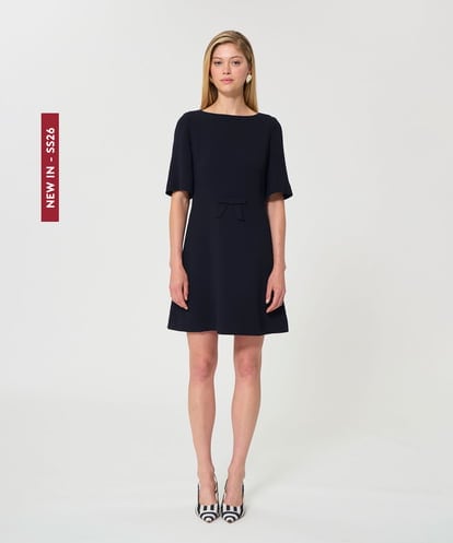 VZEGD09450 TARA JARMON クレープドレス