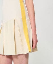 VZEGD13500 TARA JARMON(タラ ジャーモン) スマートピケニットドレス エクリュ