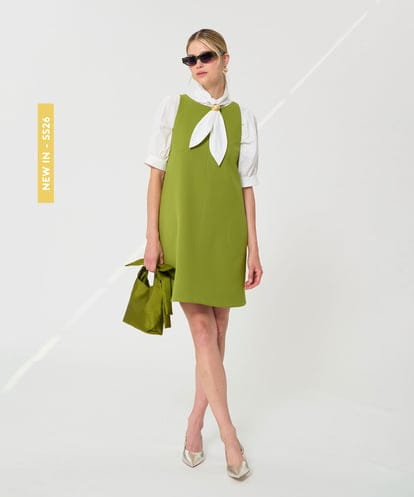 VZEGD14520  ダブルクロスドレス