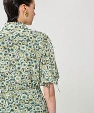 VZEGD20590 TARA JARMON(タラ ジャーモン) デイジーガーデンプリントドレス グリーン