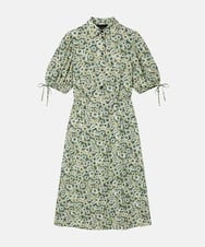 VZEGD20590 TARA JARMON(タラ ジャーモン) デイジーガーデンプリントドレス グリーン