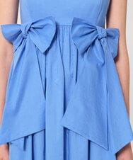 VZEGD31540 TARA JARMON(タラ ジャーモン) コットンボイルドレス スカイブルー