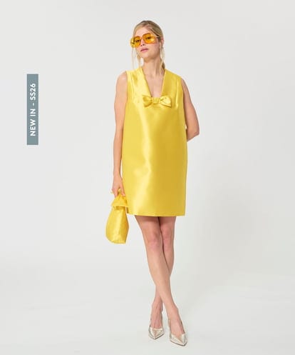 VZEGD39670 TARA JARMON サテンドレス