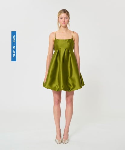 VZEGD40680 TARA JARMON サテンキャミドレス