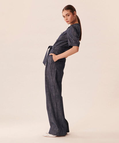 VZEGU11500 TARA JARMON Canvas denim all-in-one