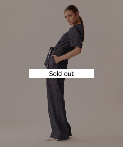 VZEGU11500 TARA JARMON Canvas denim all-in-one