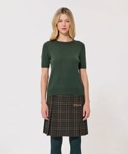 VZFAD01260 TARA JARMON(タラ ジャーモン) メリノウールニット オリーブグリーン