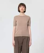 VZFAD01260 TARA JARMON(タラ ジャーモン) メリノウールニット カフェオレ