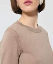 VZFAD01260 TARA JARMON(タラ ジャーモン) メリノウールニット カフェオレ