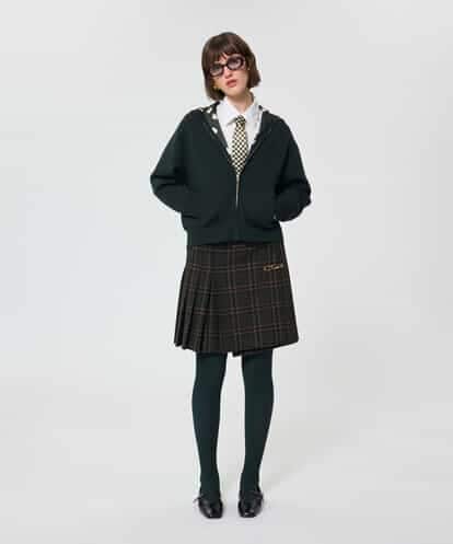 VZFAD14490 TARA JARMON テクニカルニットパーカー