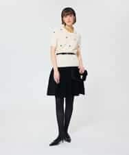 VZFAD26450 TARA JARMON(タラ ジャーモン) メリノウールニット エクリュ