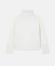 VZFAD29450 TARA JARMON(タラ ジャーモン) ブラッシュドアルパカタートルニット エクリュ