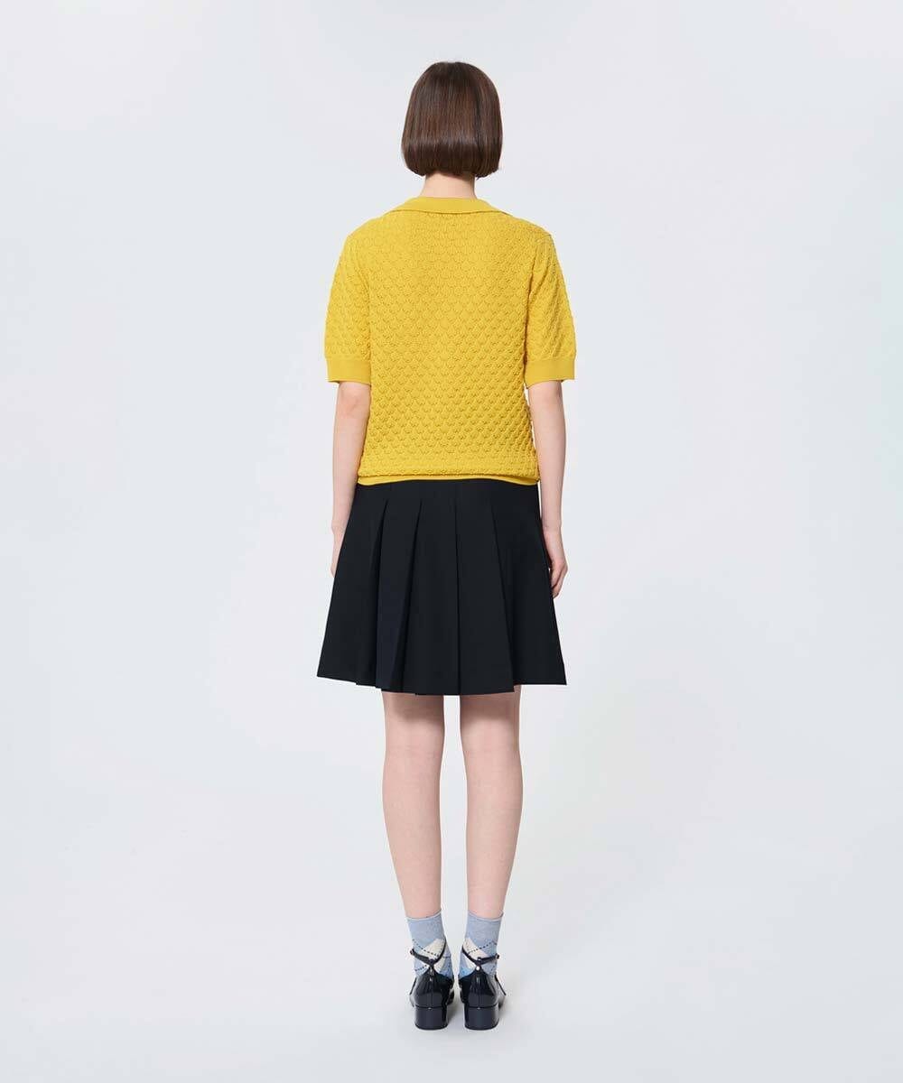 VZFAD30330 TARA JARMON(タラ ジャーモン) メリノウールニット イエロー