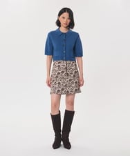 VZFAG03520 TARA JARMON(タラ ジャーモン) オーセンティックメリノニット ブルーデニム