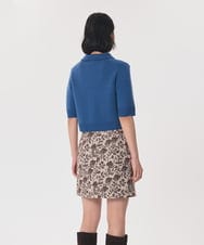 VZFAG03520 TARA JARMON(タラ ジャーモン) オーセンティックメリノニット ブルーデニム