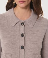VZFAG03520 TARA JARMON(タラ ジャーモン) オーセンティックメリノニット ヘーゼルナッツ