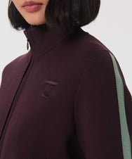 VZFAG12500 TARA JARMON(タラ ジャーモン) TJエンブロイダリーニットジャージ レッド