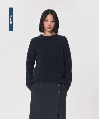 VZFAG14620 TARA JARMON マルチウェイネックカプリスウールニット