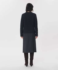 VZFAG14620 TARA JARMON(タラ ジャーモン) マルチウェイネックカプリスウールニット ヘザーグレー